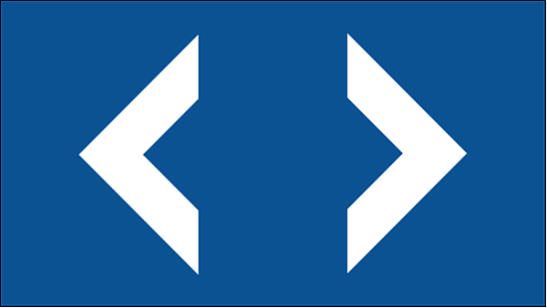 The arrow icons shown over a dark blue background